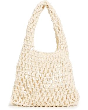 Hat Attack Lizzie Cotton Mini Bag - Natural