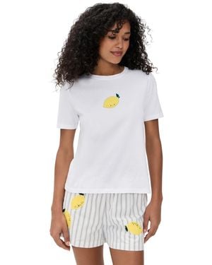 Kule The Modern Lemon Tee - White