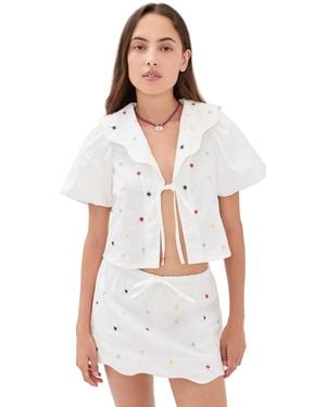 Sixxta Marea Top - White