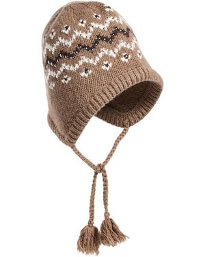 Rag & Bone Fallon Stud Fair Isle Hat - Multicolour