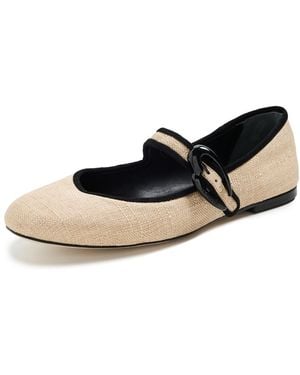 Larroude Verona Ballet Flats - Black