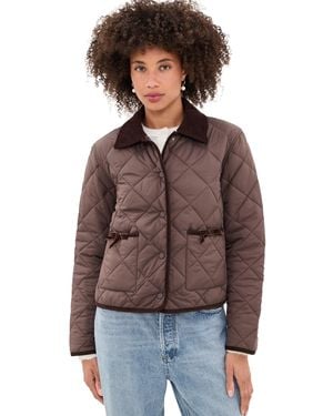 LoveShackFancy Norinda Jacket - Brown