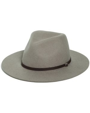 Rag & Bone Audrey Felt Fedora - Gray