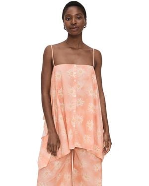 Rodebjer Sheet Cotton Print Top - Multicolour