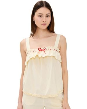 Damson Madder Tula Wide Strap Smock Cami - Multicolour