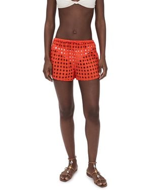 Solid & Striped The Remi Shorts - Red