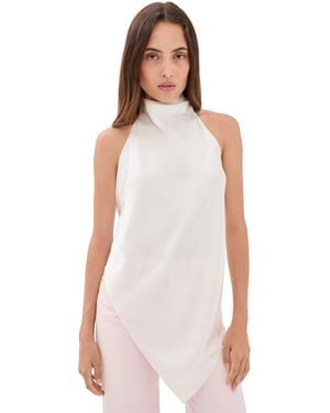 Helmut Lang Tie Scarf Top - White