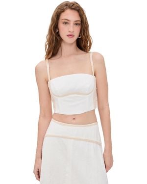 Sabina Musayev Tasha Top - White