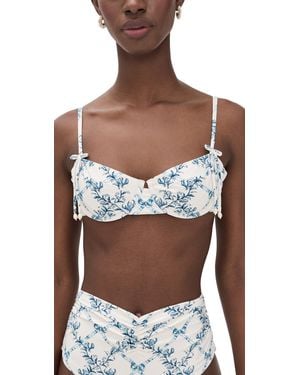 Agua Bendita Sentido Gloriosa Bikini Top - Black