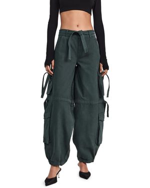 GUIZIO Anais Cargo Pants - Black