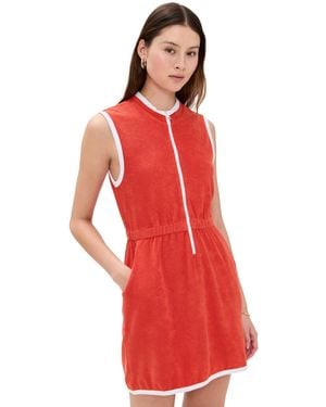Kule The Terry Dress - Red