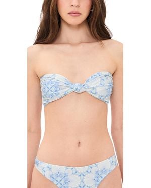 Shani Shemer Barbara Bikini Top - Blue
