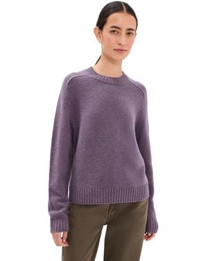 Twp New Jill Crewneck Sweater - Purple