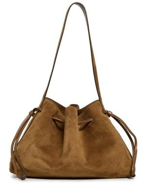 Madewell Suede Drawstring Shoulder Bag - Multicolor