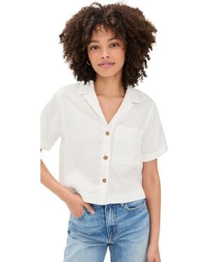 DL1961 Hampton Linen Shirt - White
