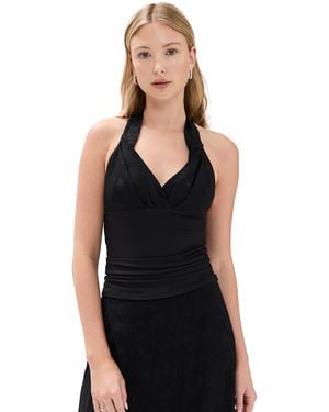 The Line By K Esther Top - Black