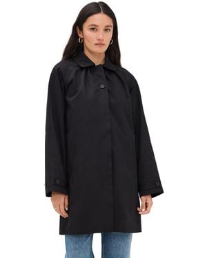 Peachy Den The Cheri Trench - Black