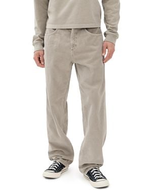 Agolde Fusion Corduroy Jeans - Natural