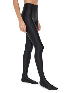 Stems Slick Gloss Tights - Black
