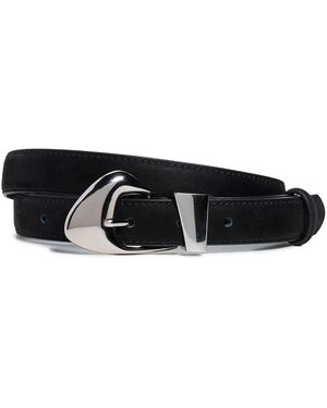 Shashi Isosceles Buckle Belt - Black