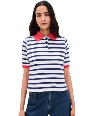 ASKK NY Cropped Polo - Black