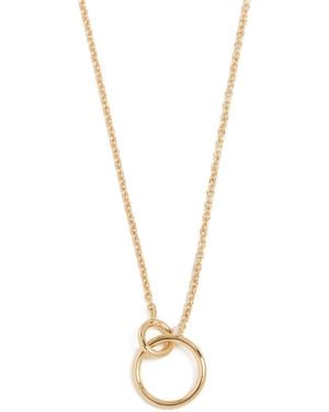 Gorjana Wilshire Charm Necklace - Metallic