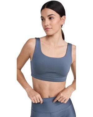 Year Of Ours Year Of Our Recyced Coop Bra Tee Gray - Blue