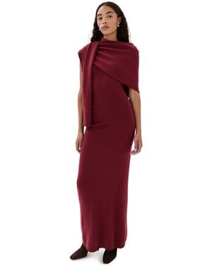 Jonathan Simkhai Hathaway Midi Dress - Red