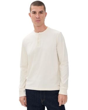 Fair Harbor Pacific Henley Tee - White