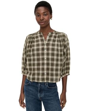 Madewell Balloon-Sleeve Top - Multicolour
