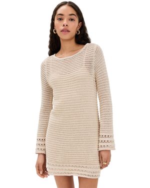 knee length dresses for ladies Spellbound Mesh Midi Dress