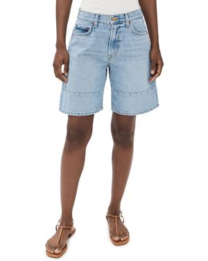 B Sides Marcel Culotte Shorts - Blue