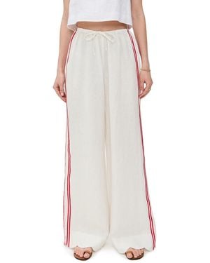 Vrg Grl Milahn Linen Pants - White