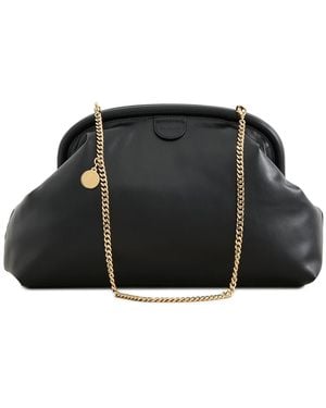 Stella McCartney Falabella Padded Soft Clutch - Black