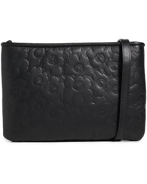 Marimekko Vieno Unikko Shoulder Bag - Black