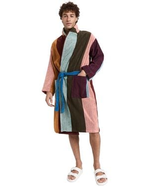 Paul Smith Colourblock Robe - Black