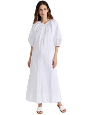 STAUD Vincent Dress - White