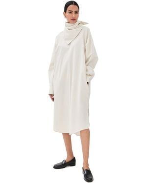 Ami Paris Bandana Dress - White