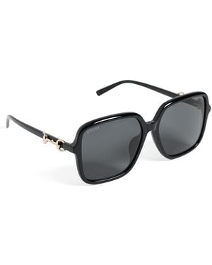 Gucci Square Sunglasses - Black