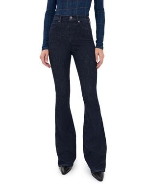 Veronica Beard Beverly Skinny Flare Jeans - Blue