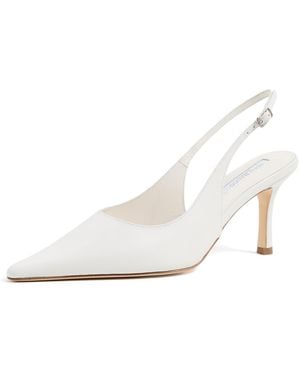 Tony Bianco Samar Slingback Pumps - White