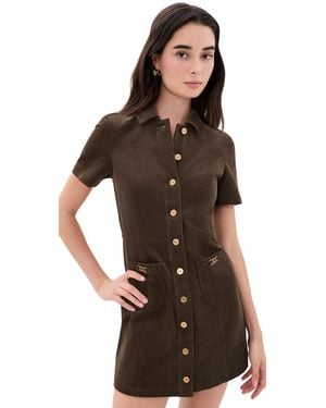 PAIGE Clementine Corduroy Dress - Brown