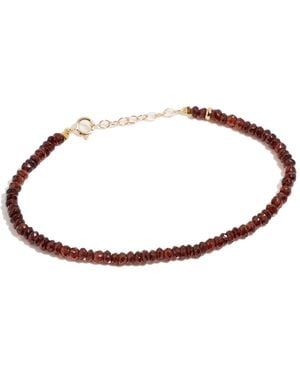 JIA JIA 14K January Birthstone Bracelet January - Black