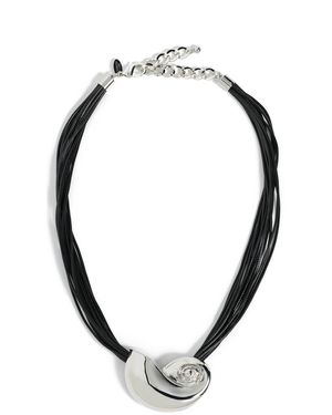 Kenneth Jay Lane Cord Necklace - Black