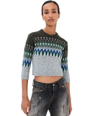 Acne Studios Nordic Shrunken Sweater - Black