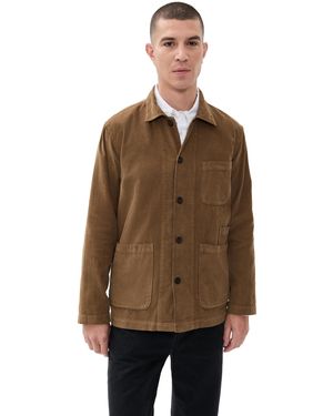 Universal Works Bakers Corduroy Jacket - Brown