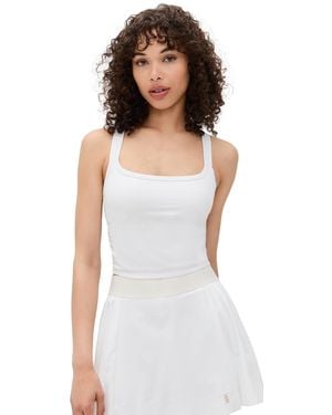Rhone Serene Shelf Bra Tank - Black