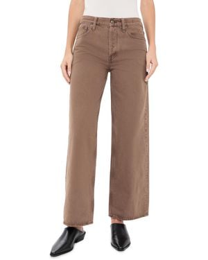 Madewell Low-Slung Baggy Jeans - Natural