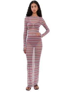 Bananhot Renne Coverup Dress - Purple