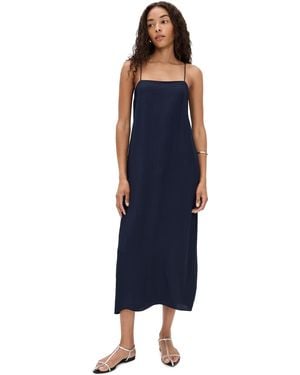 Tibi The Slip Dress - Blue